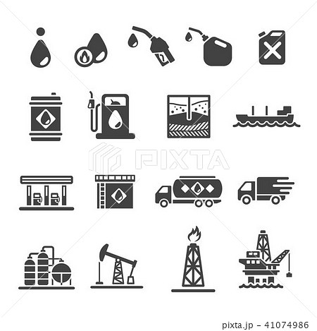 petroleum oil icon petroleum oil icon 41074986