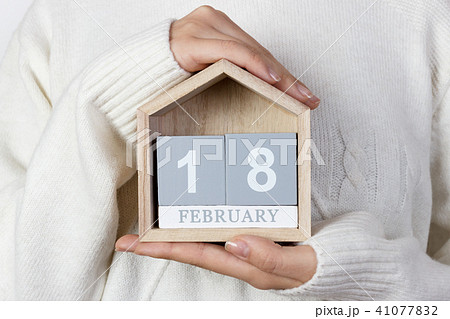 18 February in the calendar. 41077832
