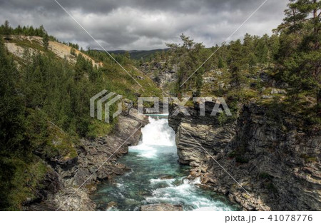 Rough nature in Norwegian landscape Rough nature in Norwegian landscape 41078776