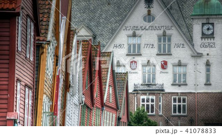 Scandinavian urban exploration on a cloudy day 41078833