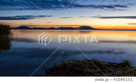 Beautiful Hungarian sunrise landscape  41080151