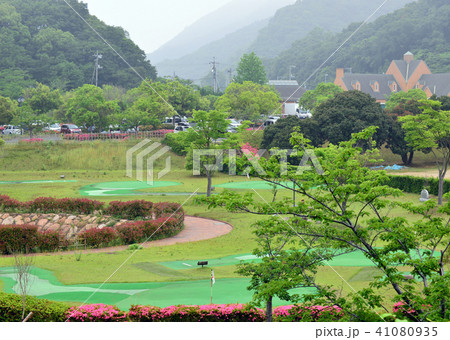 霧の中の深山公園 41080935