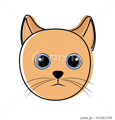 Cute cat avatar sketch Cute cat avatar sketch 41081559