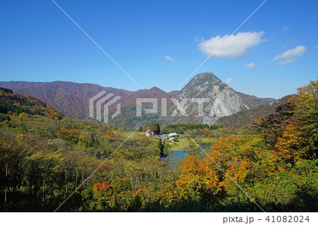 明星山と高浪の池 41082024