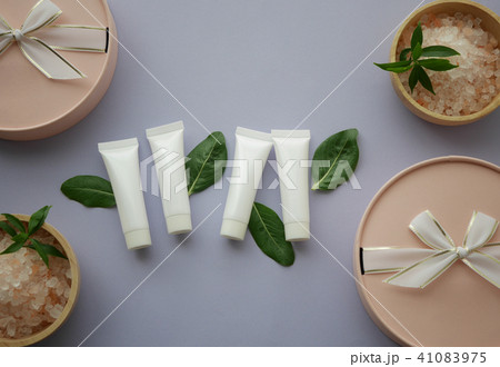 Natural cosmetic packaging.blank tube bottle Natural cosmetic packaging.blank tube bottle 41083975