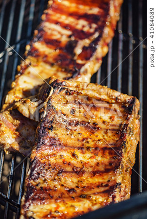 grilled ribs 41084089