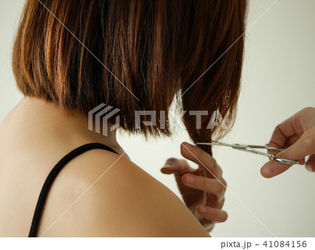 young asian woman hair colored. young asian woman hair colored. 41084156