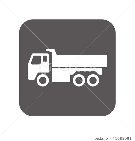 ダンプカー アイコンのイラスト素材 41085091 Pixta