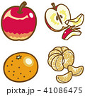 フルーツ（りんご、みかん） 41086475