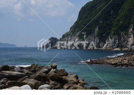 柏島から見た大堂半島 柏島から見た大堂半島 41086660