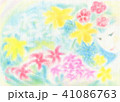 花と女の子 41086763