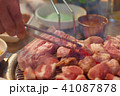 韓国豚バラ焼肉・サムギョプサル４ 41087878