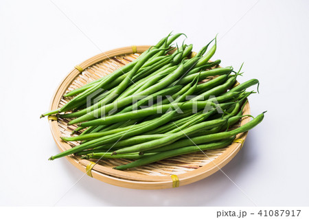 いんげんのざる盛り 41087917