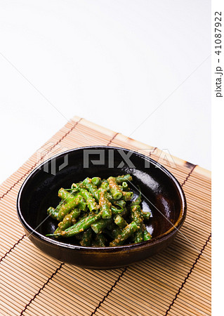 いんげんのごまあえ 41087922