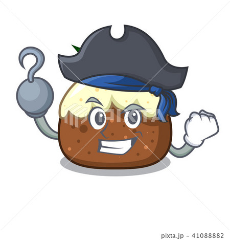 Pirate fruit cake character cartoon Pirate fruit cake character cartoon 41088882