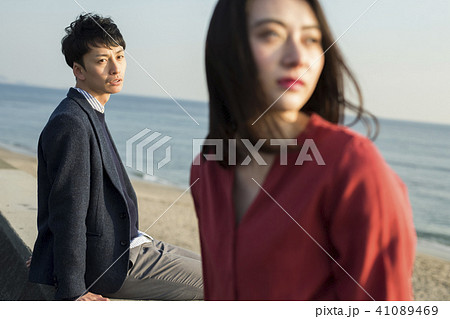 カップル　別れ　イメージ 41089469