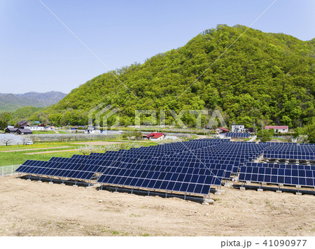 太陽光発電（擬似空撮） 41090977