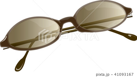 サングラス・色付きメガネ（sun glasses）ベクター 41093167