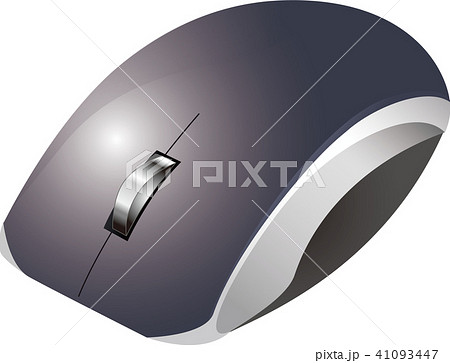 マウス パソコン用ワイヤレス Wireless Mouse ベクターのイラスト素材