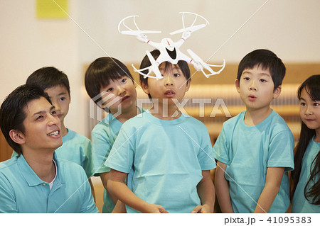 子供のワークショップ　ドローン 41095383