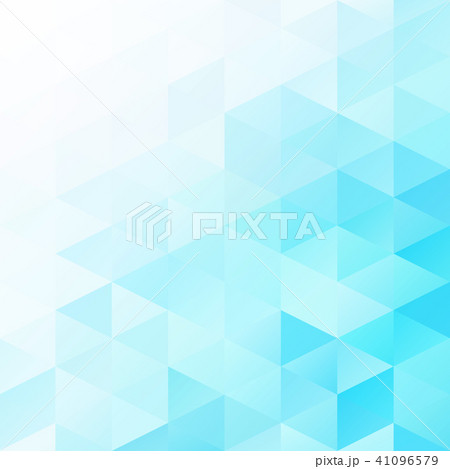 Blue Grid Mosaic Background  41096579