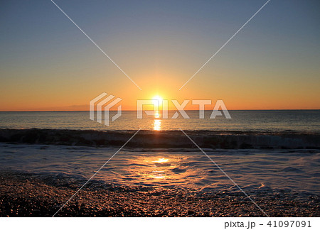 王子が浜の初日の出 41097091