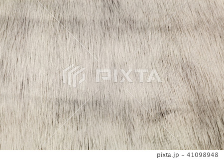 Surface of grey fur faux rug Surface of grey fur faux rug 41098948