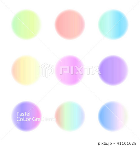 Circle Pastel color Gradient Element  41101628