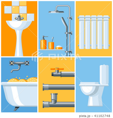 Bathroom interior. Plumbing background. Bathroom interior. Plumbing background. 41102748