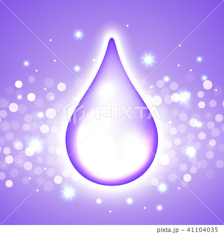 Water drop on boken lights background 41104035