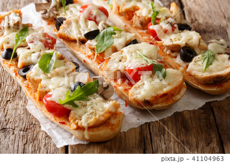 Italian sandwiches pizza casserole Italian sandwiches pizza casserole 41104963