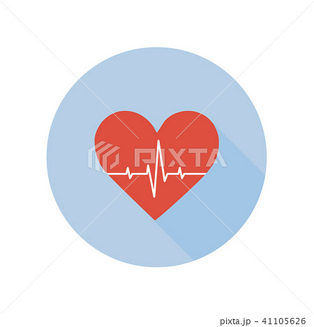 Medical Palpitation Icon. Heartbeat Healthcare and Medical Sign and Symbol. Medical Palpitation Icon. Heartbeat Healthcare and Medical Sign and Symbol. 41105626