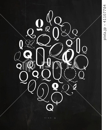 Poster symbol q Poster symbol q 41107784