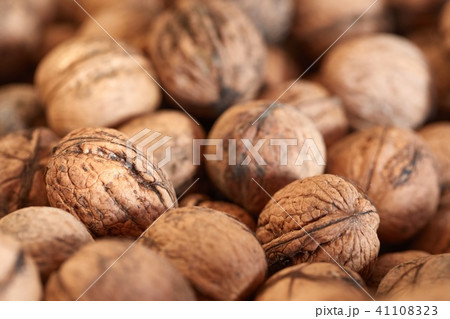 Walnuts in a pile Walnuts in a pile 41108323