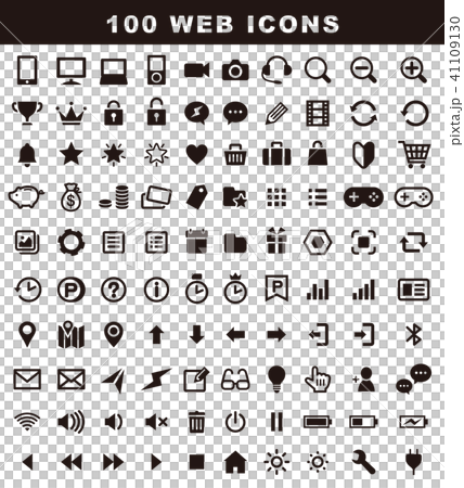 ウェブアイコンセット 100種類 ウェブアイコンセット 100種類 41109130