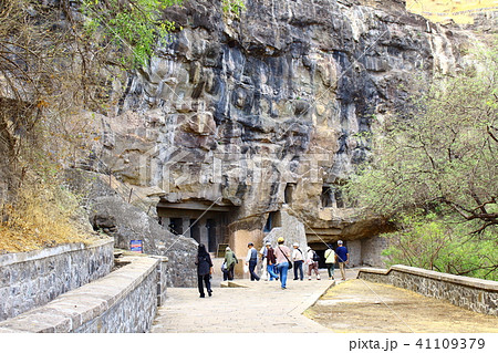 インド紀行　その201806　：　感動のオーランガバード石窟寺院　その201806 41109379