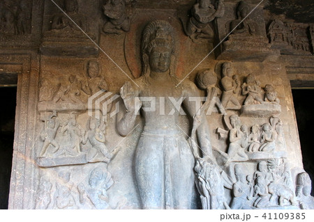 インド紀行　その201806　：　感動のオーランガバード石窟寺院　その201806 41109385