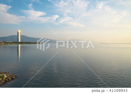 琵琶湖の光の道 琵琶湖の光の道 41109935