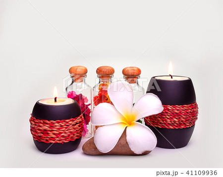 Beauty and fashion concept with spa set. 41109936