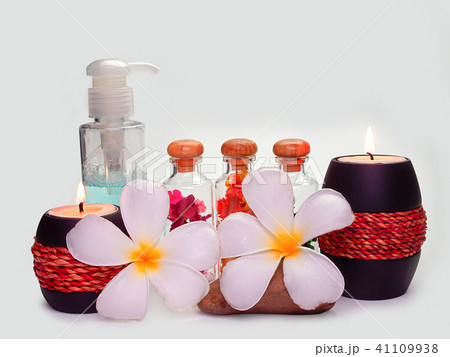 Beauty and fashion concept with spa set. Beauty and fashion concept with spa set. 41109938