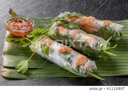 生春巻き　ベトナム料理　Vietnamese variety 41110897