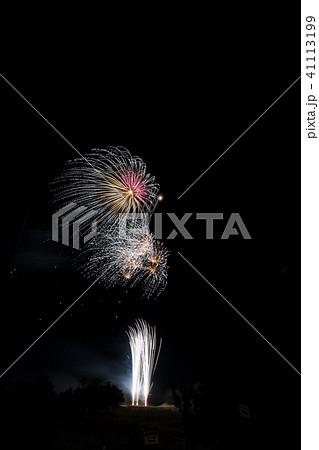 打ち上げ花火 スターマイン Star mine fireworks display 打ち上げ花火 スターマイン Star mine fireworks display 41113199