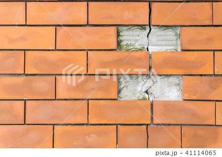 Background of red brick wall pattern texture. Background of red brick wall pattern texture. 41114065
