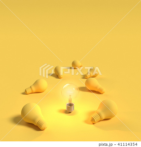 light bulb yellow color