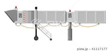 Aero bridge or jetway. 41117177