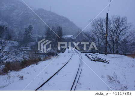 わたらせ渓谷鐵道　貨物線　冬 41117303