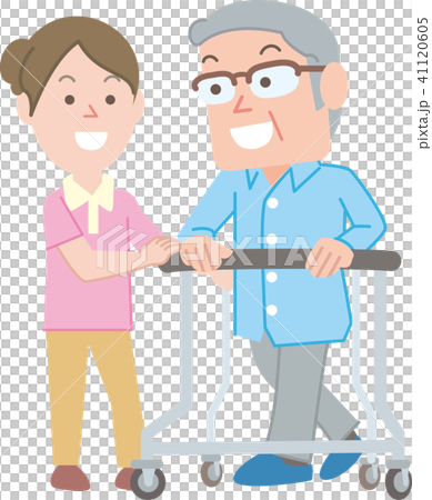 Medical rehabilitation walker male 41120605