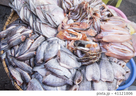 THAILAND ISAN KHORAT MARKET SEAFOOD FISH THAILAND ISAN KHORAT MARKET SEAFOOD FISH 41121806