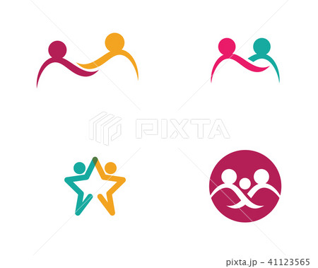 Community care Logo template Community care Logo template 41123565