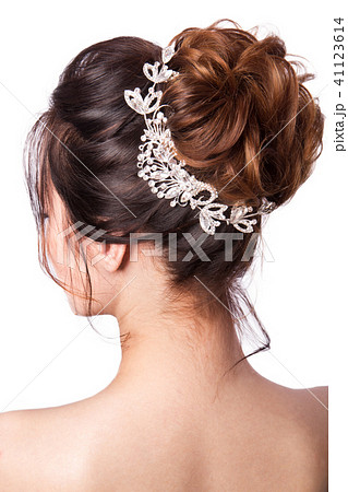 Beauty wedding hairstyle. Beauty wedding hairstyle. 41123614